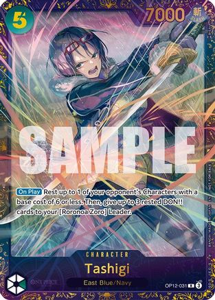 Tashigi (Treasure Cup 2025) (OP12-031) [One Piece Promotion Cards] Foil One Piece Single Bandai