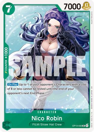 Nico Robin (OP13-032) [Carrying On His Will] One Piece Single Bandai