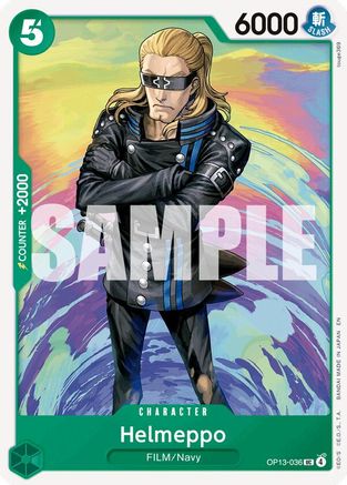 Helmeppo (OP13-036) [Carrying On His Will] One Piece Single Bandai