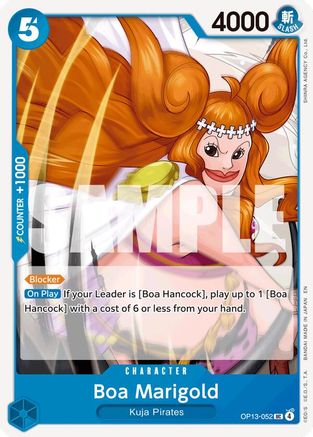 Boa Marigold (OP13-052) [Carrying On His Will] One Piece Single Bandai