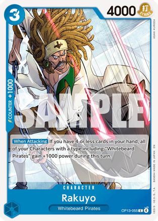 Rakuyo (OP13-055) [Carrying On His Will] One Piece Single Bandai
