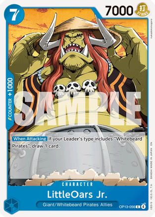 LittleOars Jr. (OP13-056) [Carrying On His Will] One Piece Single Bandai