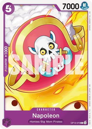Napoleon (OP13-070) [Carrying On His Will] One Piece Single Bandai