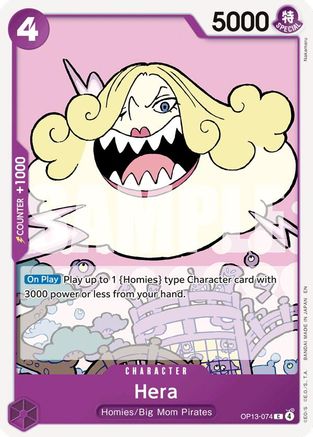 Hera (OP13-074) [Carrying On His Will] One Piece Single Bandai
