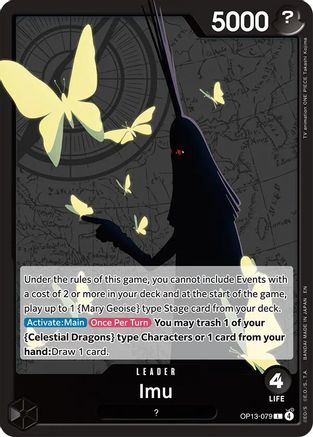 Imu (OP13-079) [Carrying On His Will] One Piece Single Bandai