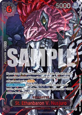 St. Ethanbaron V. Nusjuro (Parallel) (OP13-080) [Carrying On His Will] Foil One Piece Single Bandai