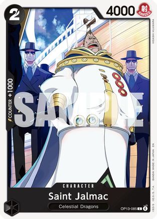 Saint Jalmac (OP13-085) [Carrying On His Will] One Piece Single Bandai