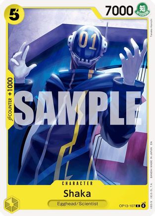 Shaka (OP13-107) [Carrying On His Will] One Piece Single Bandai
