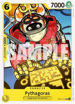 Pythagoras (OP13-111) [Carrying On His Will] One Piece Single Bandai