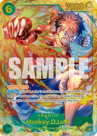 Monkey.D.Luffy (118) (SP) (OP13-118) [Carrying On His Will] Foil One Piece Single Bandai