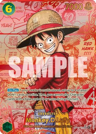 Monkey.D.Luffy (118) (3rd Anniversary) (OP13-118) [Carrying On His Will] Foil One Piece Single Bandai