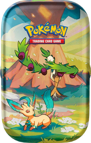 Pokémon Vibrant Paldea - Mini Tin (Leafeon & Arboliva) Pokemon Sealed Pokémon   