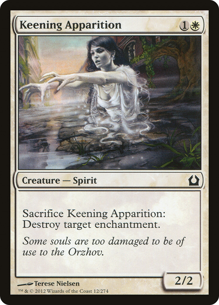 Keening Apparition (RTR-012) [Return to Ravnica] Foil MTG Single Wizards of the Coast