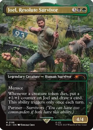 Joel, Resolute Survivor (SLD-2198) [Secret Lair] Drop Series MTG Single Wizards of the Coast