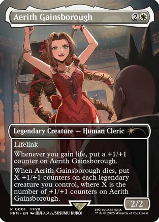 Aerith Gainsborough (PTP-001) [Misc] Pro Tour Promos MTG Single Wizards of the Coast