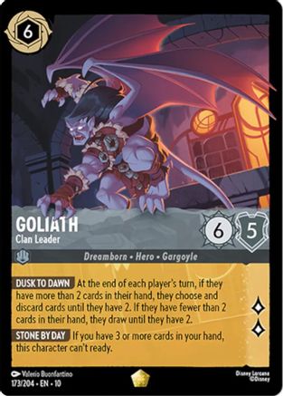 Goliath - Clan Leader (173/204) [Whispers in the Well] Cold Foil Lorcana Single Disney