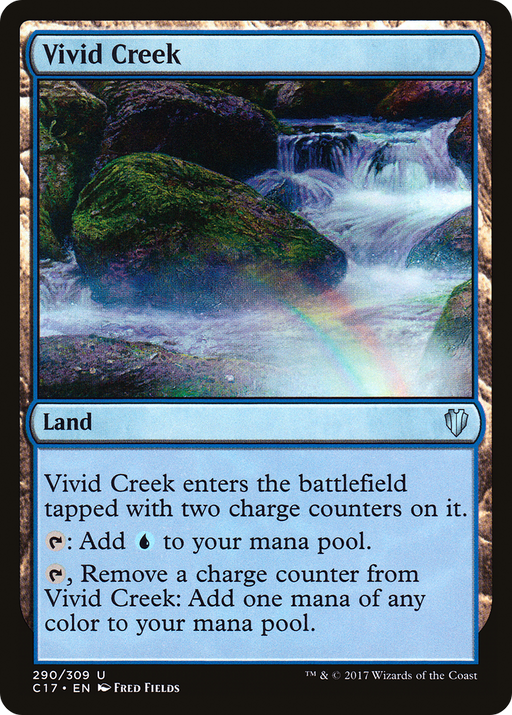Vivid Creek (C17-290) [Commander 2017] MTG Single Wizards of the Coast