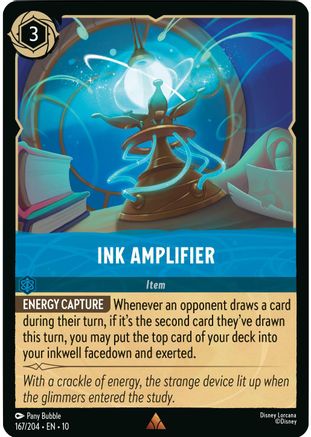 Ink Amplifier (167/204) [Whispers in the Well] Cold Foil Lorcana Single Disney