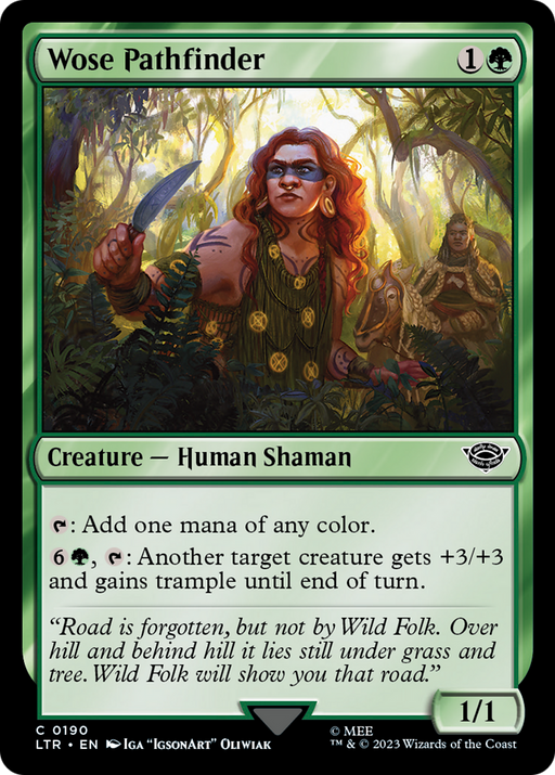 Wose Pathfinder (LTR-190) [The Lord of the Rings: Tales of Middle-earth] MTG Single Wizards of the Coast