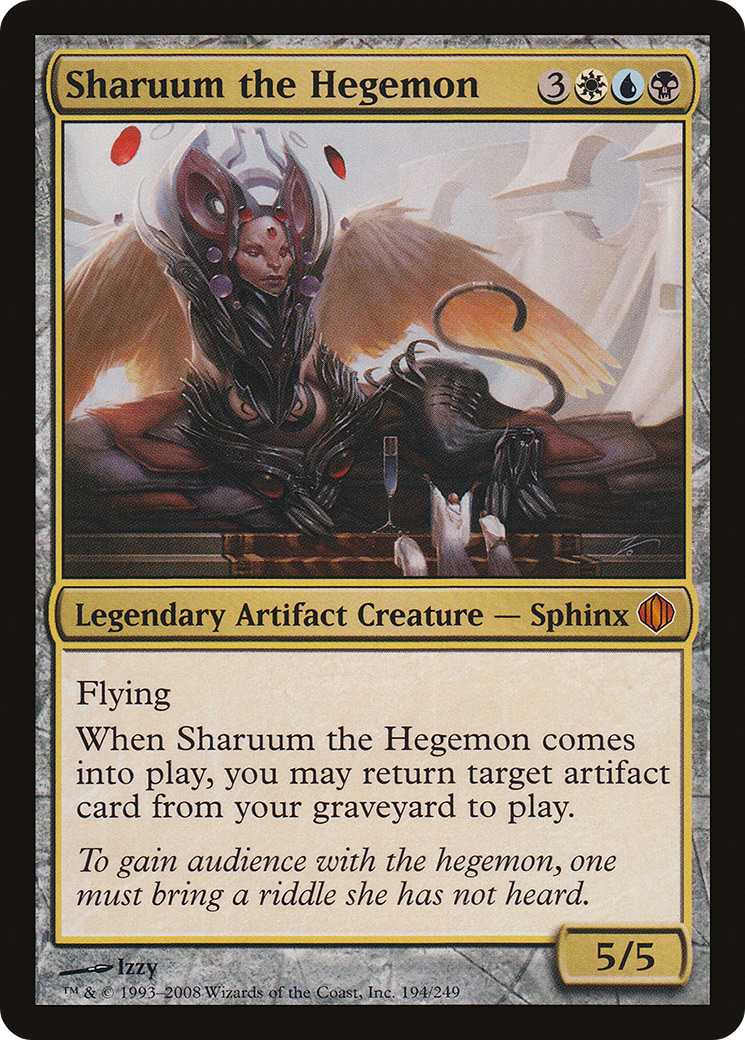 Sharuum the Hegemon (ALA-194) [Shards of Alara] MTG Single Wizards of the Coast
