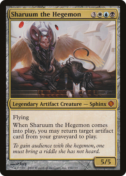 Sharuum the Hegemon (ALA-194) [Shards of Alara] MTG Single Wizards of the Coast