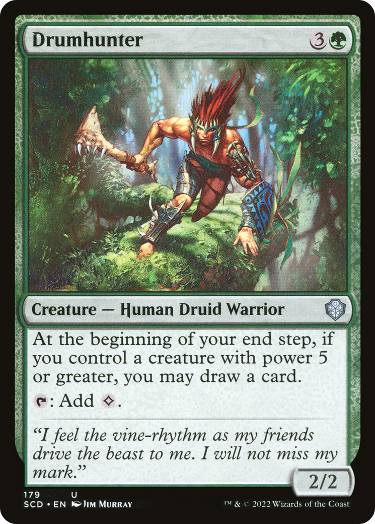 Drumhunter (SCD-179) [Starter Commander Decks] MTG Single Wizards of the Coast