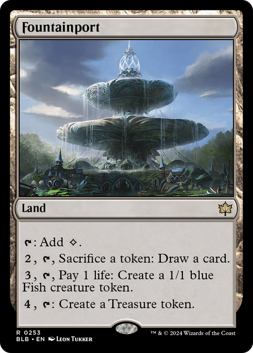 Fountainport (BLB-253) [Bloomburrow] MTG Single Wizards of the Coast