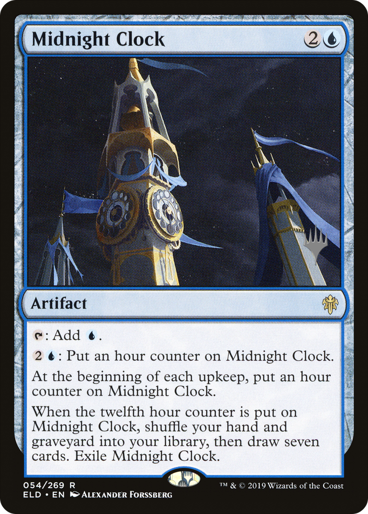Midnight Clock (PPELD-054) [Throne of Eldraine Promos] MTG Single Wizards of the Coast
