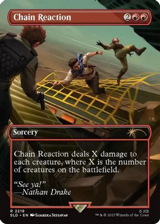 Chain Reaction (SLD-2219) [Secret Lair Drop Series] MTG Single Secret Lair Drop Series
