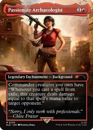 Passionate Archaeologist (SLD-2220) [Secret Lair] Drop Series MTG Single Wizards of the Coast