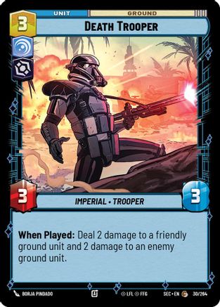 Death Trooper (30/264) [Secrets of Power] Star Wars: Unlimited Single Disney