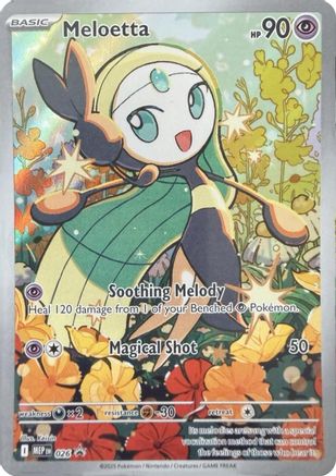 Meloetta - 026 (26) Holofoil [ME Mega Evolution Promo] Pokemon Single Pokémon