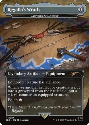 Regalla's Wrath - Tarrian's Soulcleaver (SLD-2224) [Secret Lair] Drop Series MTG Single Wizards of the Coast