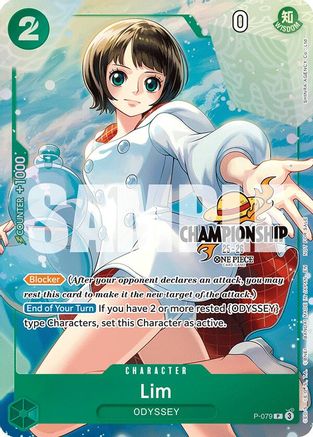 Lim (CS 25-26 Event Pack Finalist Ver.) (P-079) [One Piece Promotion Cards] Foil One Piece Single Bandai