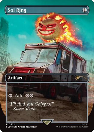 Sol Ring (0912) (Rainbow Foil) (SLD-912) [Secret Lair] Drop Series Foil MTG Single Wizards of the Coast