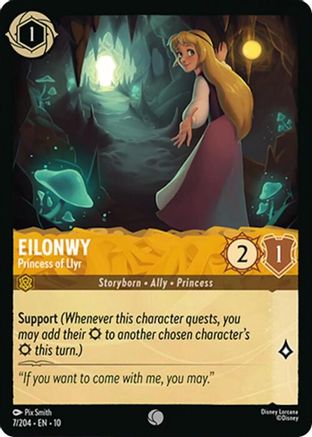Eilonwy - Princess of Llyr (7/204) [Whispers in the Well] Lorcana Single Disney