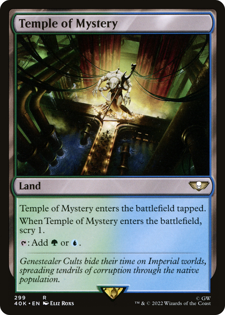 Temple of Mystery (40K-299) [Warhammer 40,000 Commander] MTG Single Wizards of the Coast