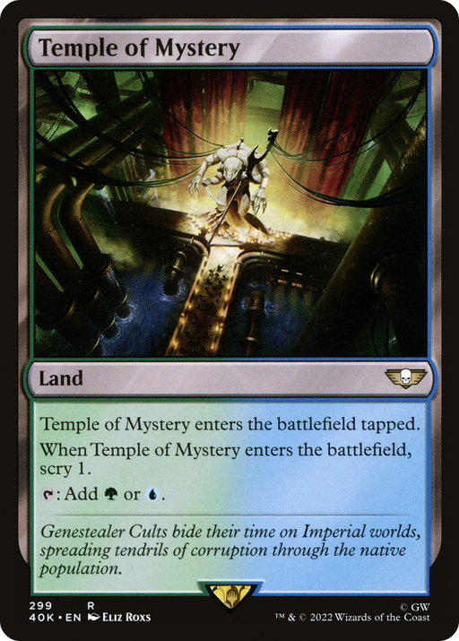 Temple of Mystery (40K-299) [Warhammer 40,000 Commander] MTG Single Wizards of the Coast
