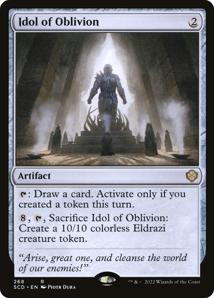 Idol of Oblivion (SCD-268) [Starter Commander Decks] MTG Single Wizards of the Coast