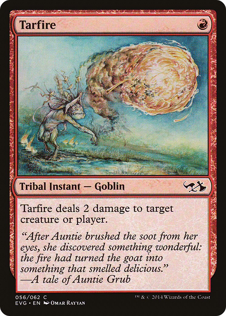 Tarfire (DD3-056) [Misc] Duel Decks Anthology: Elves vs. Goblins MTG Single Wizards of the Coast
