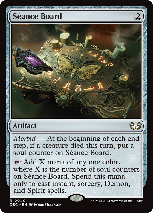 Seance Board (DSC-040) [Duskmourn: House of Horror Commander] MTG Single Wizards of the Coast