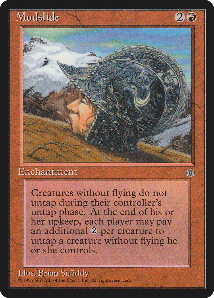 Mudslide (ICE-204) [Ice Age] MTG Single Wizards of the Coast