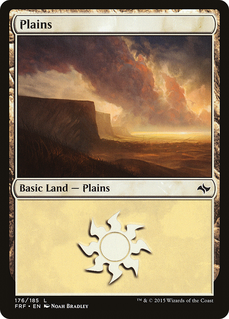 Plains (FRF-176) [Fate Reforged] MTG Single Wizards of the Coast