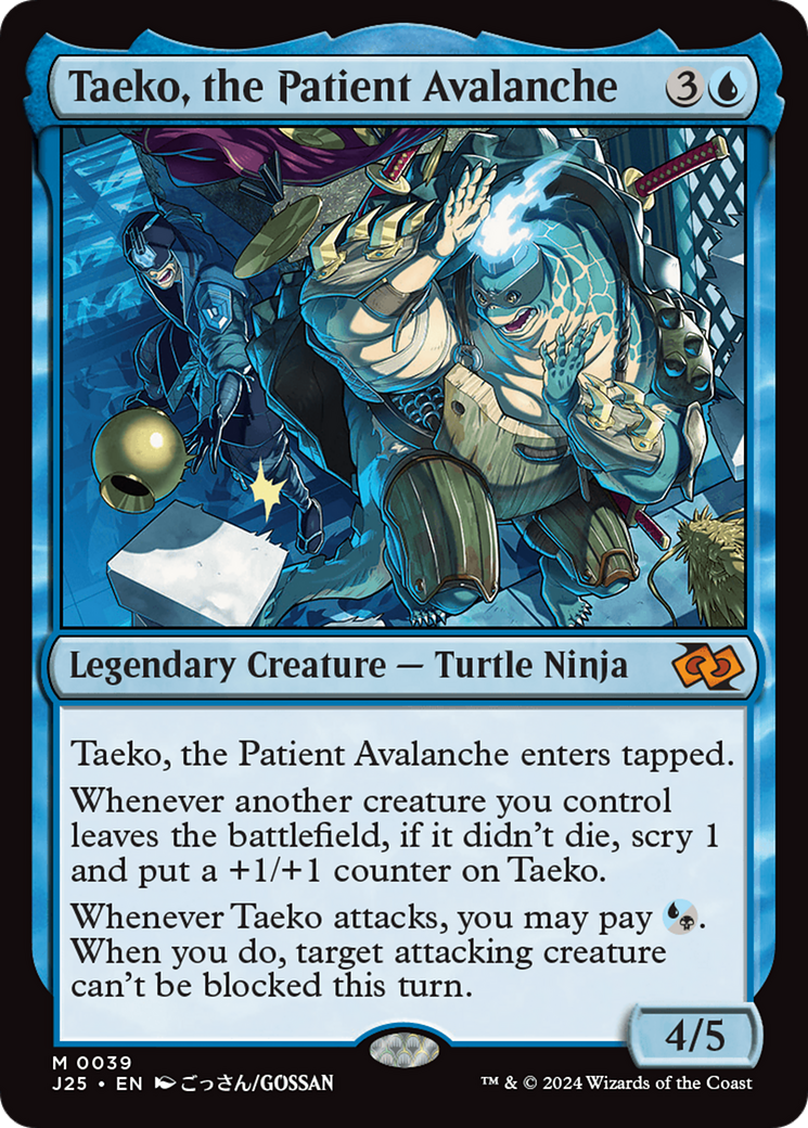 Taeko, the Patient Avalanche (J25-039) [Foundations Jumpstart] MTG Single Wizards of the Coast