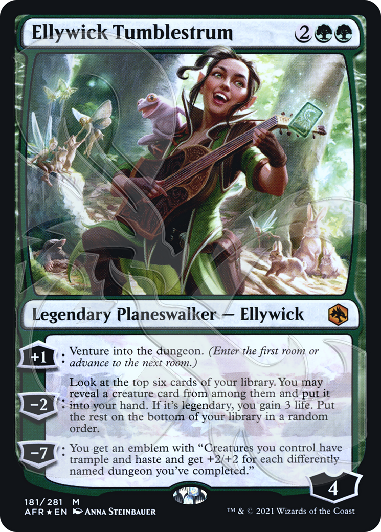 Ellywick Tumblestrum (AFR&-181) [Adventures in the Forgotten Realms Promos] Foil MTG Single Wizards of the Coast