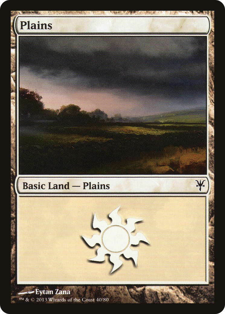 Plains (DDK-040) [Misc] Duel Decks: Sorin vs. Tibalt MTG Single Wizards of the Coast
