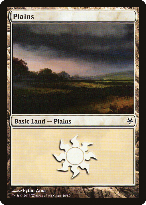 Plains (DDK-040) [Misc] Duel Decks: Sorin vs. Tibalt MTG Single Wizards of the Coast