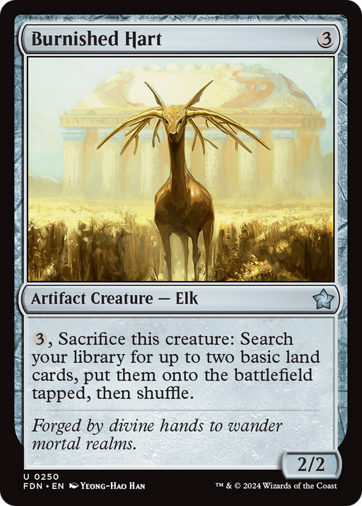 Burnished Hart (FDN-250) [Foundations] MTG Single Wizards of the Coast