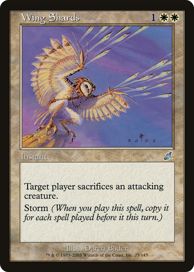 Wing Shards (SCG-025) [Scourge] Foil MTG Single Wizards of the Coast