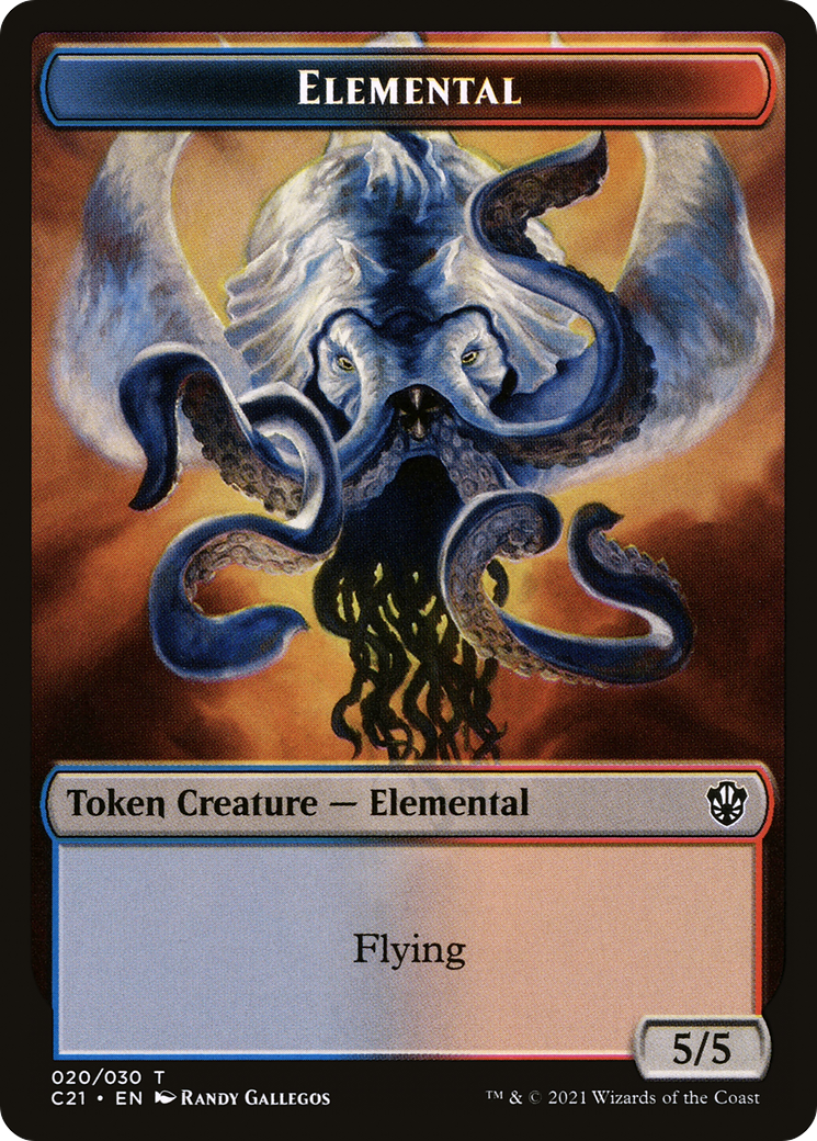 Elemental (TC21-020) [Tokens] Commander 2021 Tokens MTG Single Wizards of the Coast